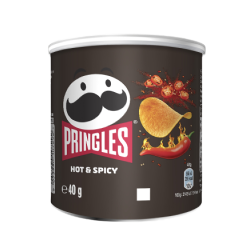 Pringles Hot & Spicy Chips 40g Dose/ tin