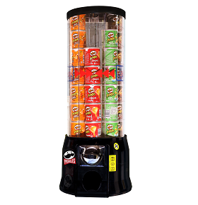 Pringles Automat Schwarz 2€ für 49 Dosen / Pringles machine black 2€ for 49 pringles tins