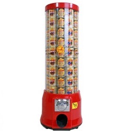 Sally Automat Rot 2€ für 81 Dosen / Sally machine red 2€ for 81 sally tins